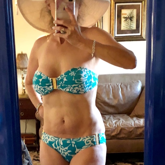 Xhilaration bandeau bikini size M - Picture 2 of 6